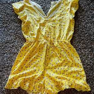 Romper yellow